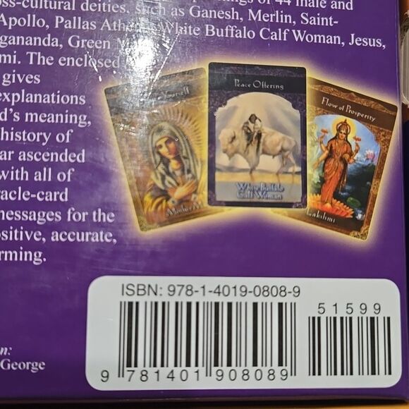 Ascended Masters Oracle Cards 44 Card Deck and Guidebook Doreen Virtue Deities - Picture 9 of 11